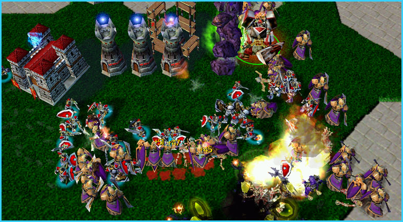 Didn't show the Spirits fighting because all you see are shadows throwing energy balls
